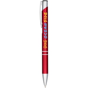 Stylo bille aluminium anodisé Moneta (encre bleue) 20
