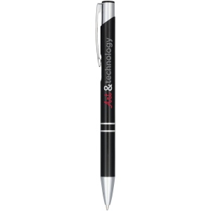 Stylo bille aluminium anodisé Moneta (encre bleue) 16