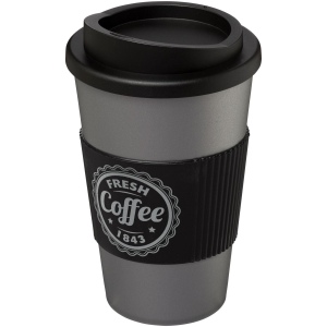 Gobelet isolant Americano® 350ml avec bandeau antidérapant 80