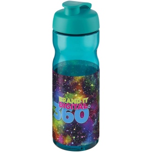 Bouteille de sport H2O Active® Base 650ml avec couvercle à clapet 63