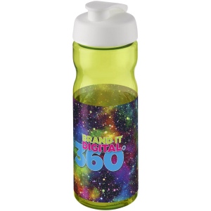 Bouteille de sport H2O Active® Base 650ml avec couvercle à clapet 70