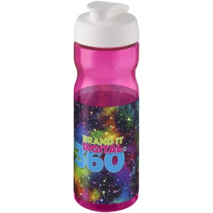 Bouteille de sport H2O Active® Base 650ml avec couvercle à clapet 72