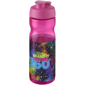 Bouteille de sport H2O Active® Base 650ml avec couvercle à clapet 73