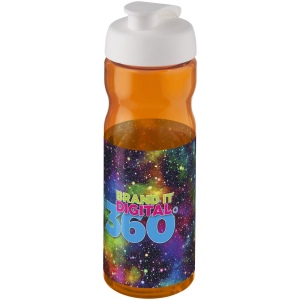 Bouteille de sport H2O Active® Base 650ml avec couvercle à clapet 74