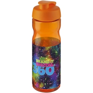 Bouteille de sport H2O Active® Base 650ml avec couvercle à clapet 75