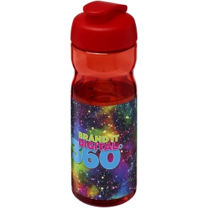 Bouteille de sport H2O Active® Base 650ml avec couvercle à clapet 77