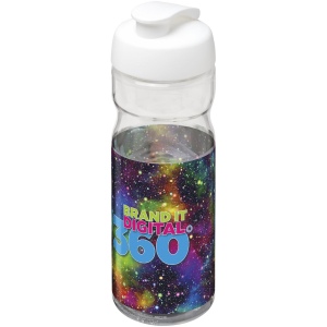 Bouteille de sport H2O Active® Base 650ml avec couvercle à clapet 78