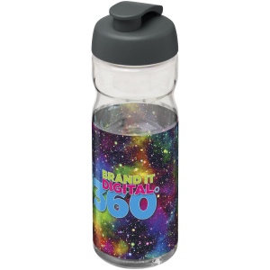 Bouteille de sport H2O Active® Base 650ml avec couvercle à clapet 82