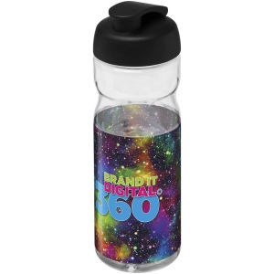 Bouteille de sport H2O Active® Base 650ml avec couvercle à clapet 84