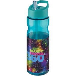 Bouteille de sport H2O Active® Base 650ml avec couvercle à goulot 66