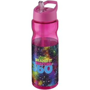 Bouteille de sport H2O Active® Base 650ml avec couvercle à goulot 78