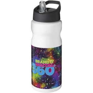 Bouteille de sport H2O Active® Base 650ml avec couvercle à goulot 101