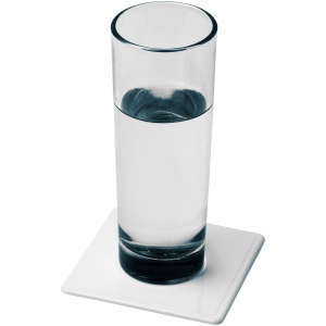 Sous-verre carré Renzo en plastique 7