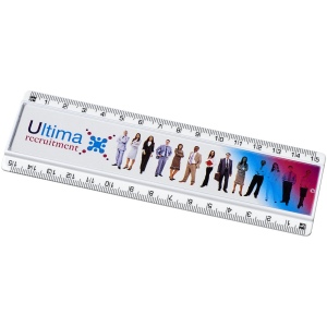 Règle en plastique Ellison 15 cm avec insertion de papier décoratif 3