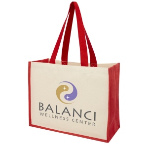 Sac Varai 320 g/m² en toile et jute 23L 17