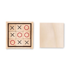 Jeu de morpion en bois - TIC TAC TOE 3