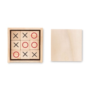 Jeu de morpion en bois - TIC TAC TOE 4
