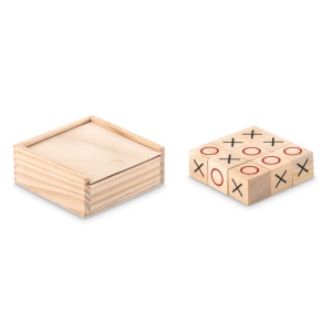 Jeu de morpion en bois - TIC TAC TOE 2