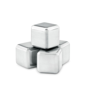 Set  4 glaçons en acier inox - ICY 3