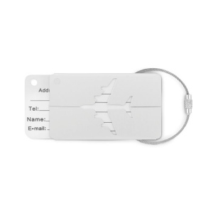 Etiquette à bagage en aluminium - FLY TAG 3