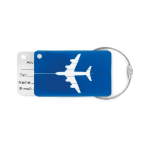 Etiquette à bagage en aluminium - FLY TAG 4