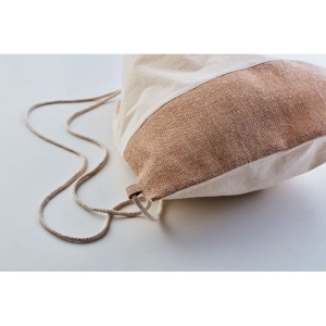 Sac à cordon avec détails jute - INDIA 4