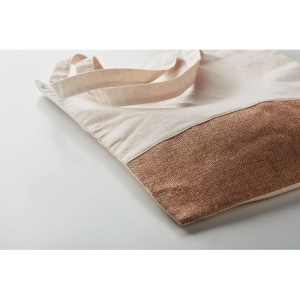 Sac à provisions avec jute. - INDIA TOTE 3