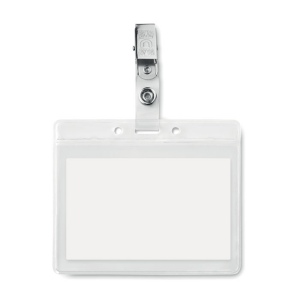 PVC badge holder - CLIPBADGE 3