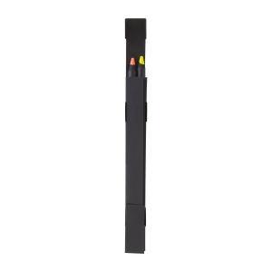 ETUI CARTON BLACK 2 CRAYONS(+Marquage à chaud 1 couleur) 5