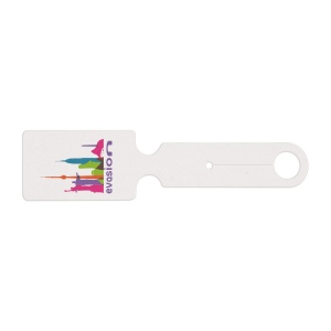 Etiquette bagage pvc mat (+Sérigraphie GO61) 5