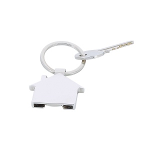 Porte cles jeton maison (+Gravure laser métal YA21) 9