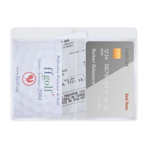 Etui 2 cartes pvc mat (+Sérigraphie GO61) 4
