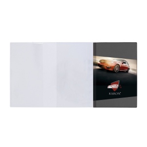 Porte-carte grise imit cuir (+Sérigraphie GO41) 8