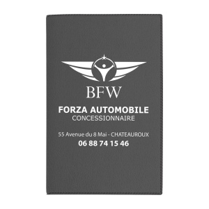 Porte-carte grise imit cuir (+Incrustation IN11) 4