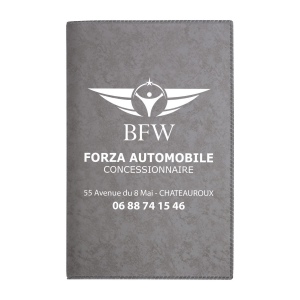 Porte-carte grise pvc marbre (+Quadri numérique QV11) 4