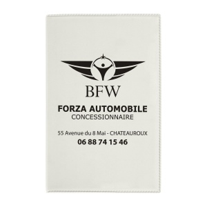 Porte-carte grise pvc mat (+Incrustation IN11) 4