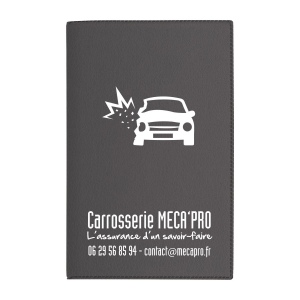 Porte-carte grise imit cuir (+Sérigraphie GO41) 4