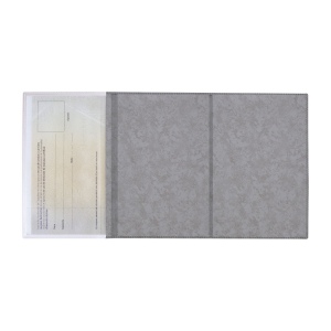 Porte-carte grise pvc marbre (+Incrustation IN11) 3