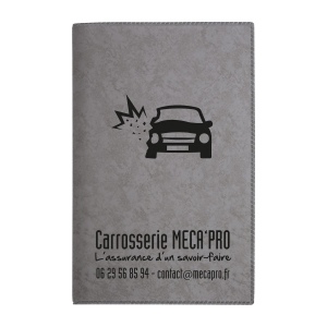 Porte-carte grise pvc marbre (+Incrustation IN11) 4