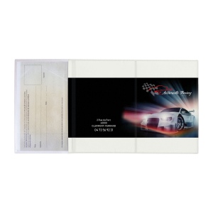 Porte-carte grise pvc mat (+Sérigraphie GO41) 7