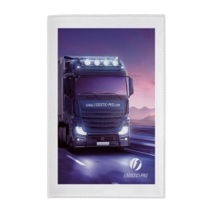 Porte-carte grise pvc standard (+Sérigraphie GO41) 6