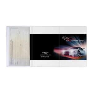 Porte-carte grise pvc standard (+Sérigraphie GO41) 7