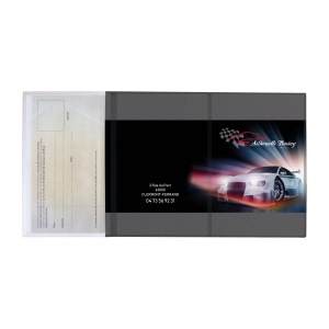 Porte-carte grise pvc stand. (+Sérigraphie GO41) 6