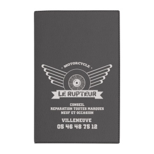 Porte-carte grise imit cuir (+Sérigraphie GO41) 5
