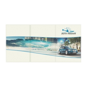 Porte-carte grise pvc mat (+Incrustation IN11) 9