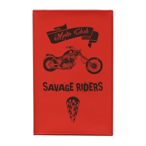 Porte-carte grise pvc stand. (+Sérigraphie GO41)