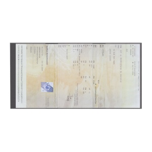 Porte-carte grise pvc stand. (+Sérigraphie GO41) 4