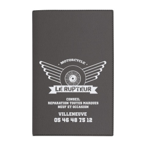 Porte-carte grise imit cuir (+Sérigraphie GO41) 4
