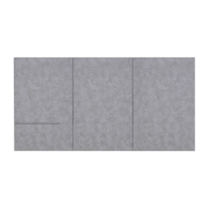 Porte-carte grise pvc marbre (+Incrustation IN11) 3