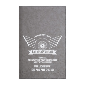 Porte-carte grise pvc marbre (+Incrustation IN11) 4